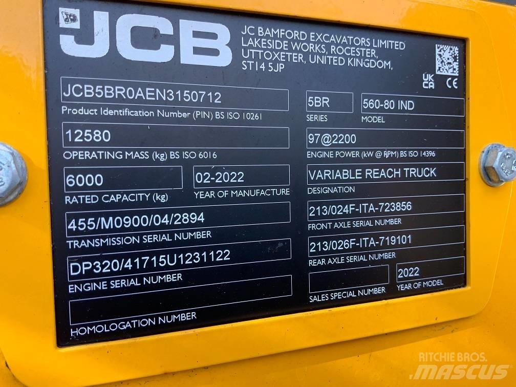 JCB 560-80 Teleskopski viličari