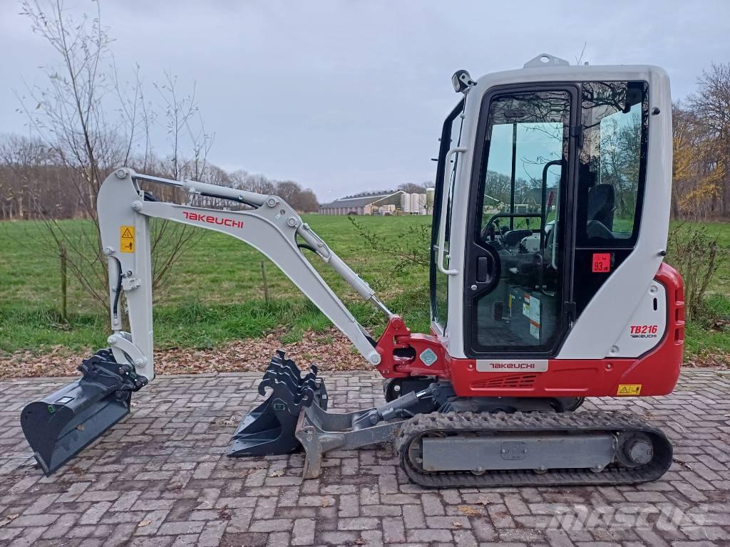 Takeuchi TB 216 Mini bageri <7t