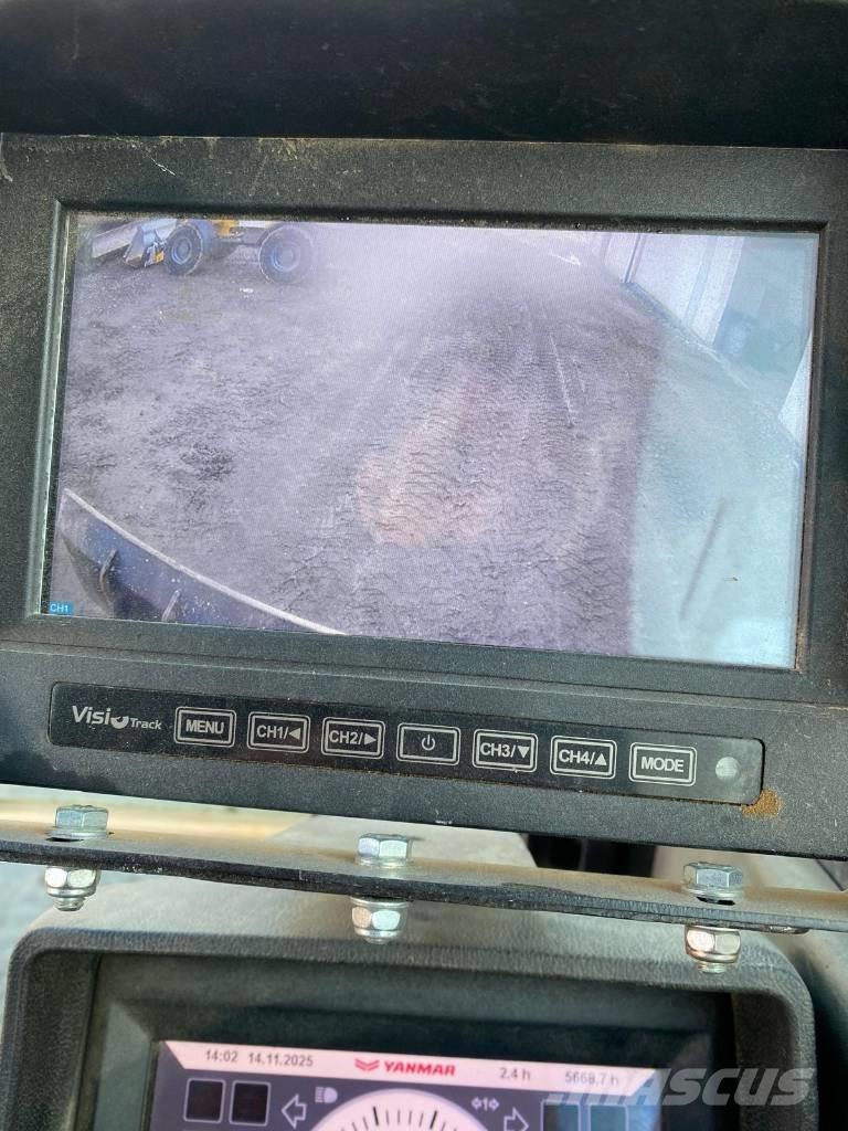 Yanmar B 95 W Bageri na kotačima