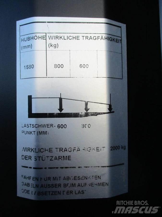 Toyota SWE 080L Ručni električni viličar