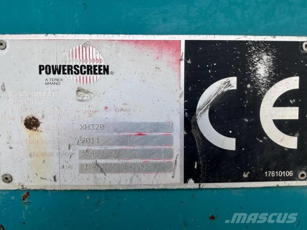 Powersceen XH320 Mobilne drobilice