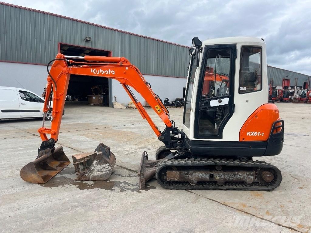 Kubota KX 61-3 Mini bageri <7t