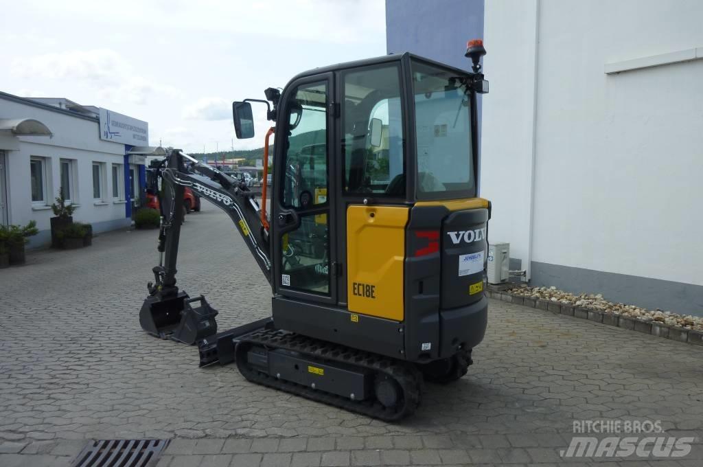 Volvo EC 18 E Mini bageri <7t