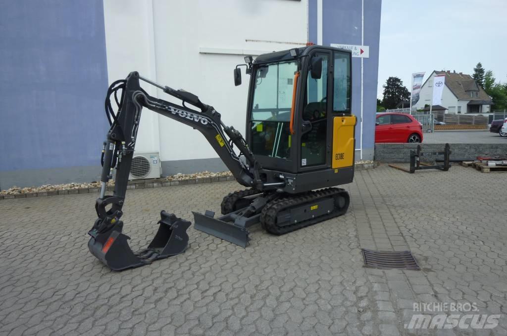 Volvo EC 18 E Mini bageri <7t