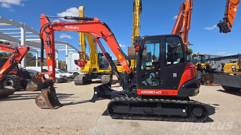 Kubota KX 080-4 Midi bageri 7t – 12t