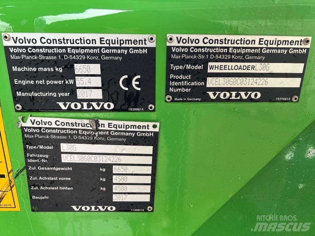 Volvo L 30 G Utovarivači na kotačima