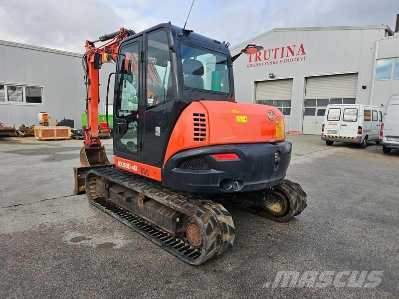 Kubota KX 080-4 Midi bageri 7t – 12t