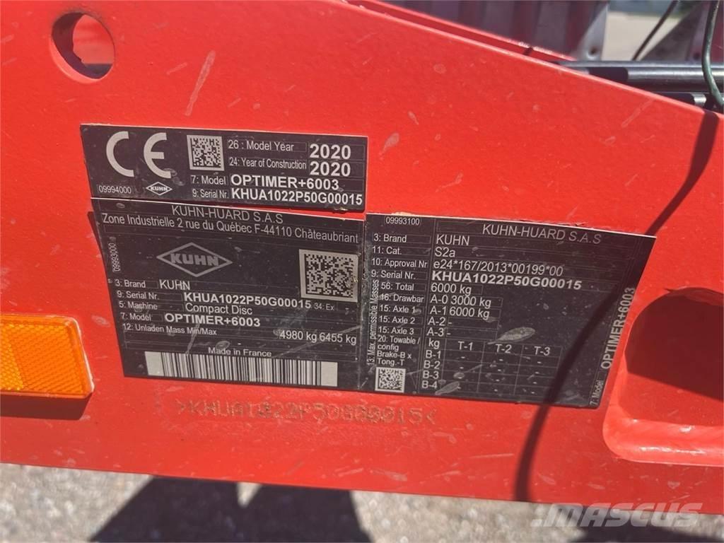 Kuhn Optimer + 6003 Poljoprivreda – ostalo