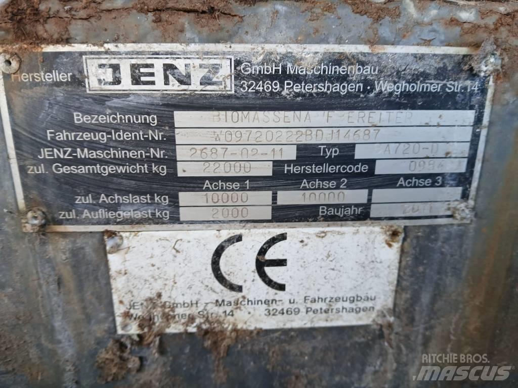 JENZ BA 720 D Drobilice za drvo / čiperi