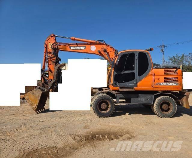 Doosan DX 140 WV-3 Bageri na kotačima
