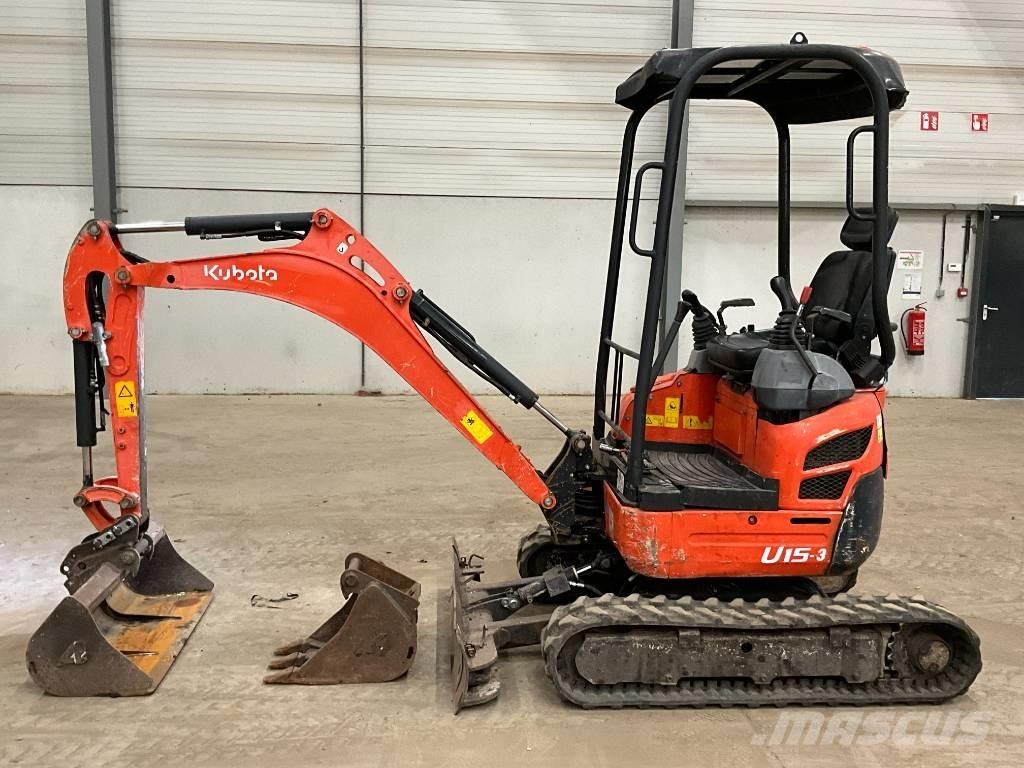 Kubota U 15-3 Mini bageri <7t