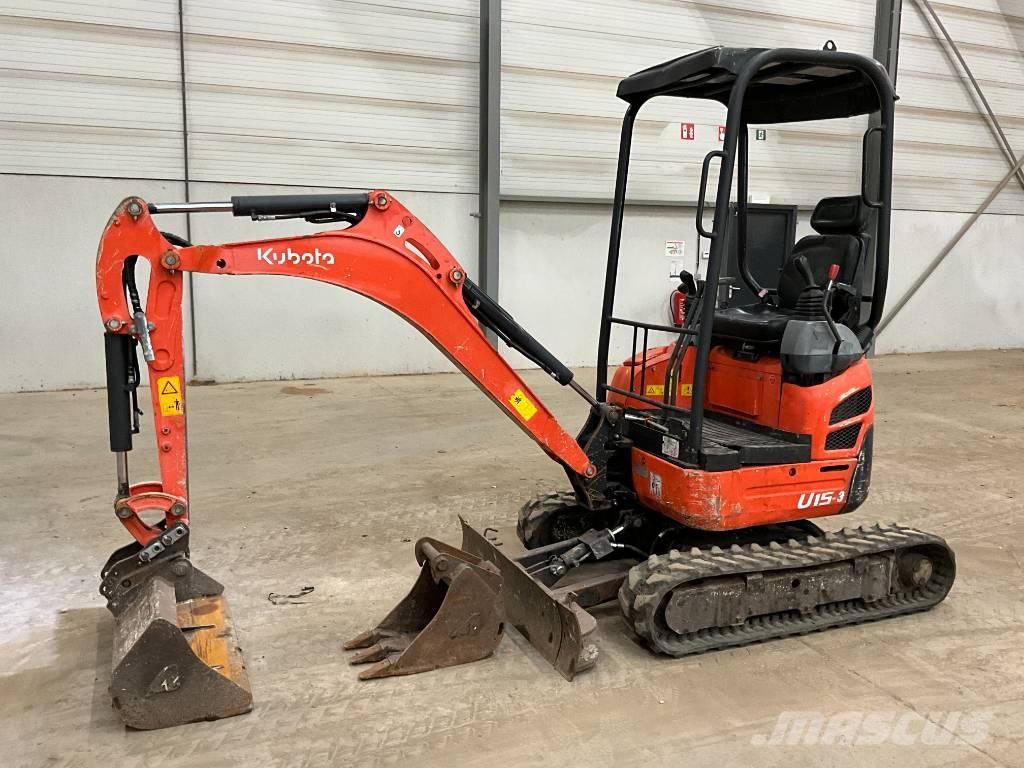 Kubota U 15-3 Mini bageri <7t