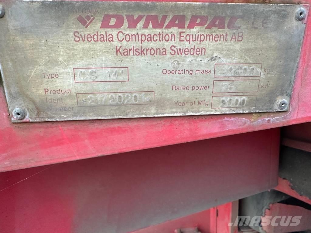 Dynapac CS 141 Valjci sa dvojnim bubnjem