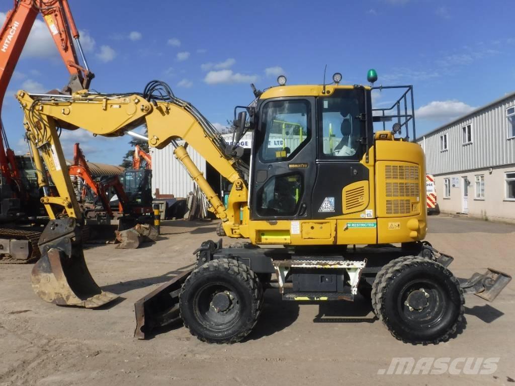 Komatsu PW118MR-11 Bageri na kotačima