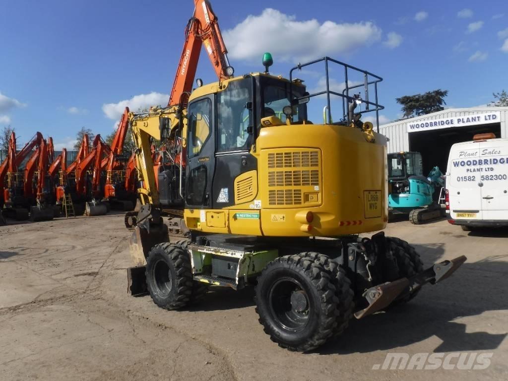 Komatsu PW118MR-11 Bageri na kotačima