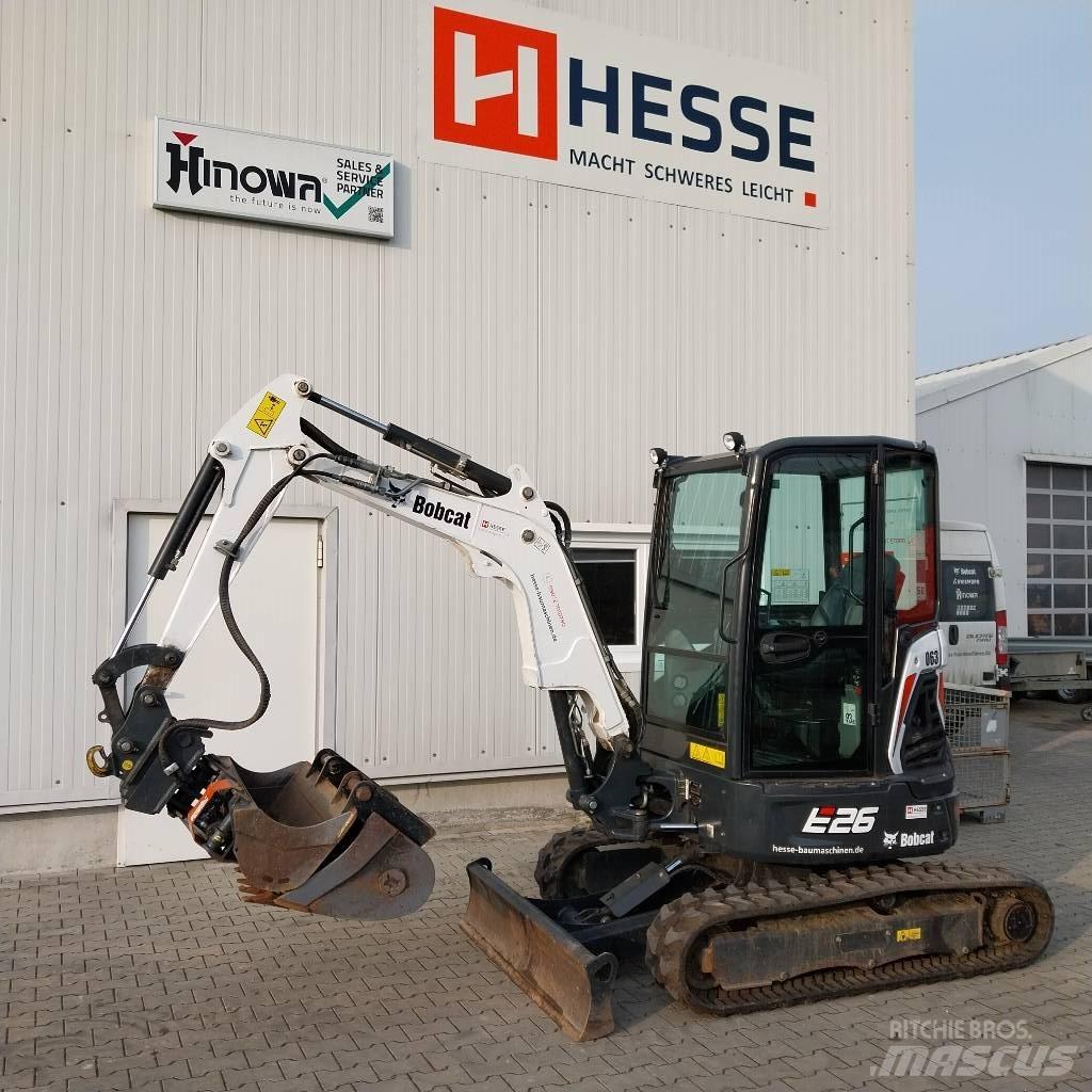 Bobcat E 26 Kabine Mini bageri <7t