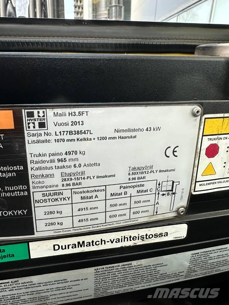 Hyster H 35 FT Dizelski viličari