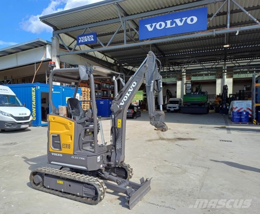 Volvo JECR18E Mini bageri <7t