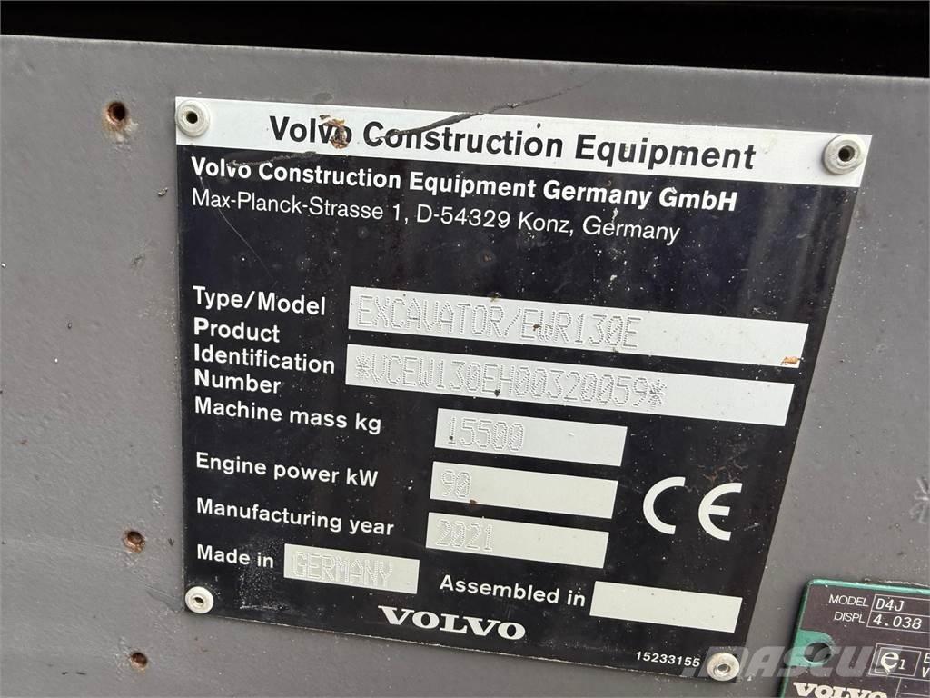 Volvo EWR130E Bageri na kotačima