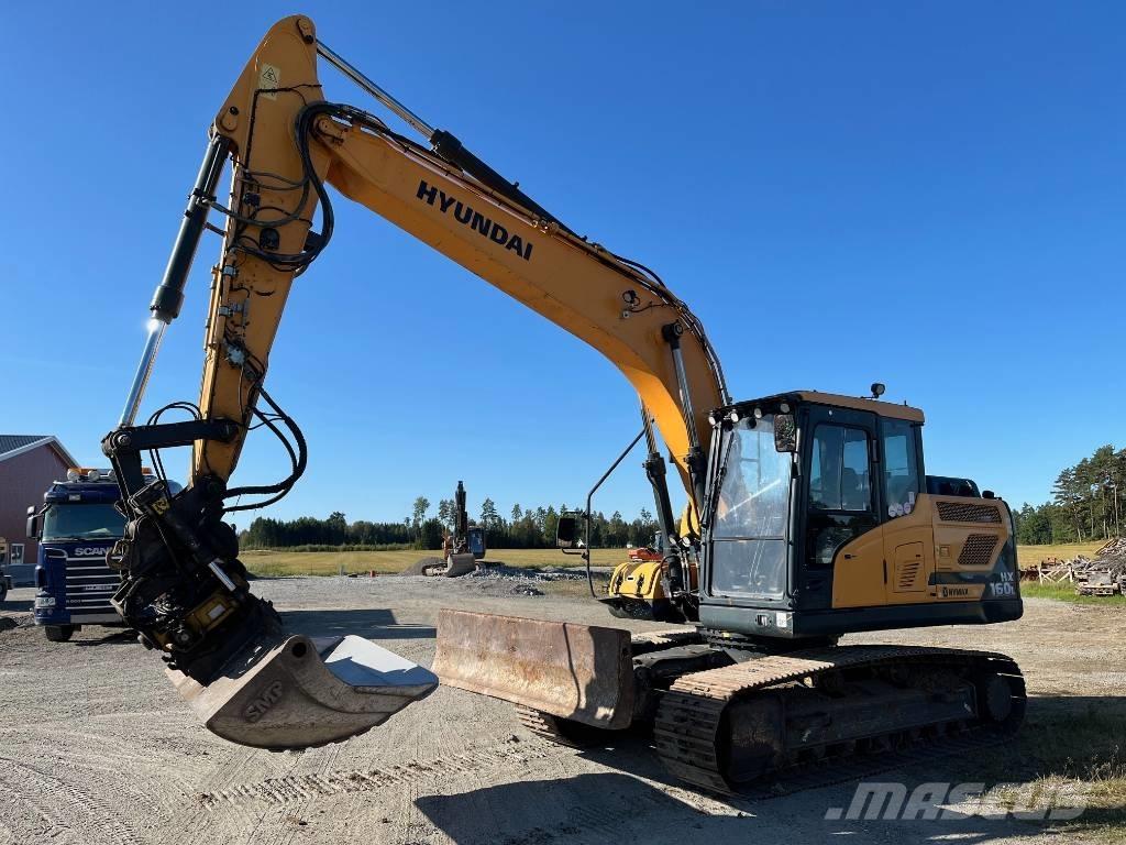 Hyundai HX 160 L Bageri gusjeničari