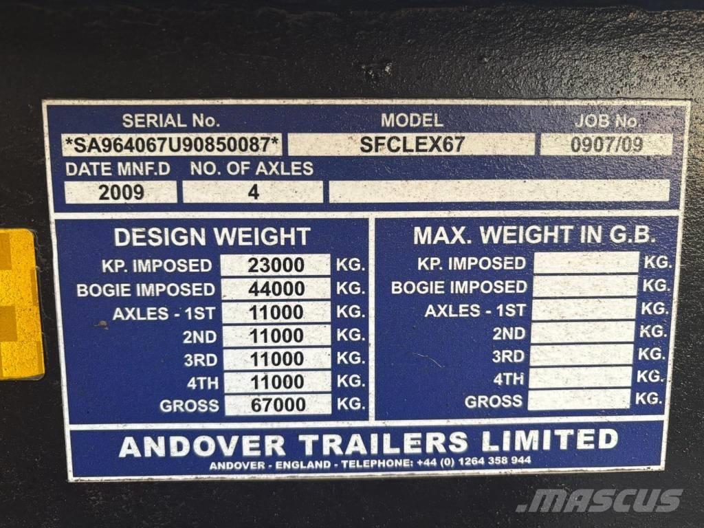 Andover SFCLEX 67 Niski utovarivači