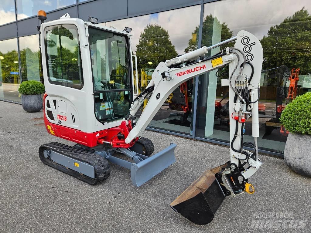 Takeuchi TB 216 Mini bageri <7t