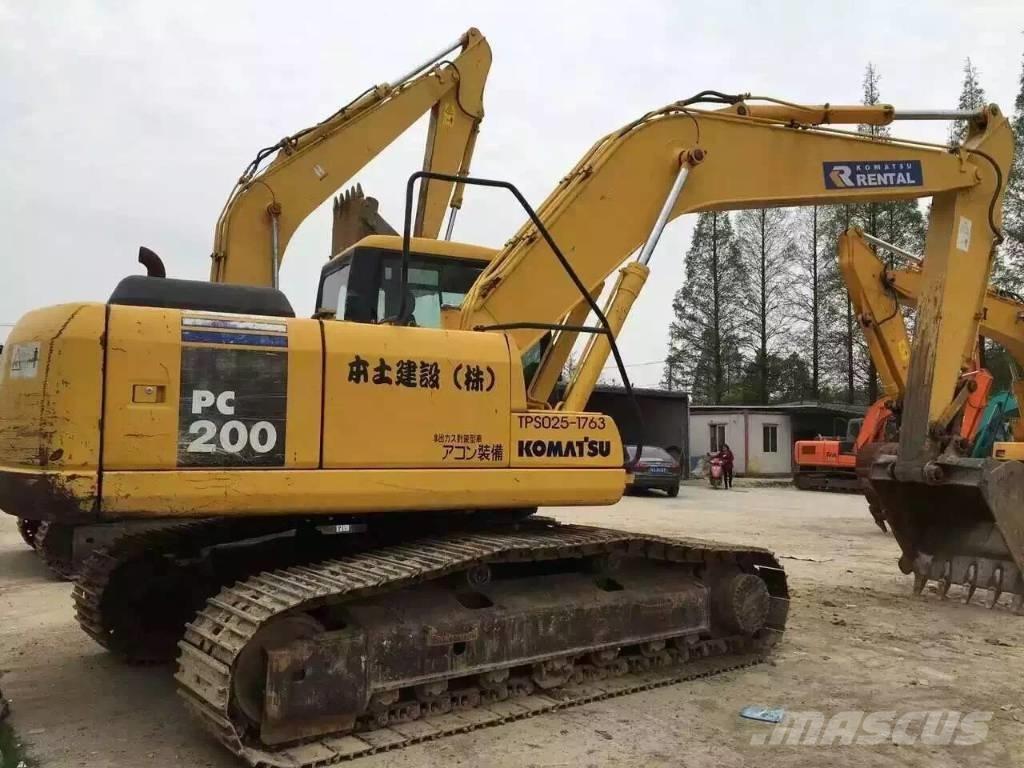 Komatsu pc200-7 Bageri gusjeničari
