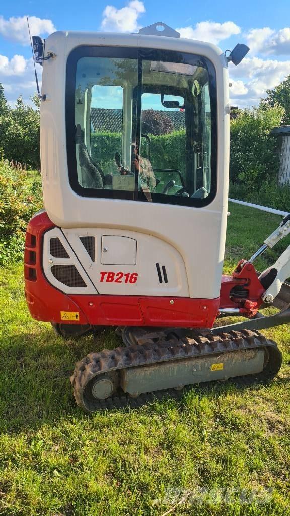 Takeuchi TB 216 Mini bageri <7t