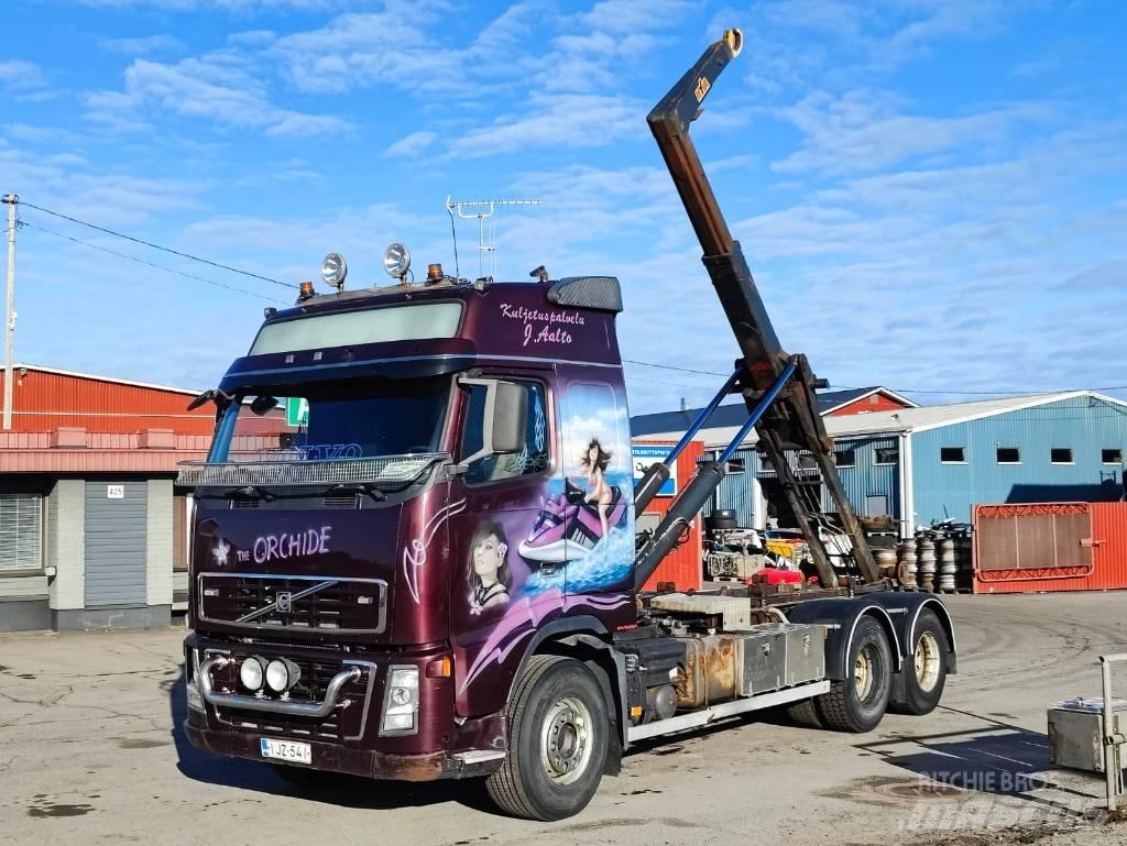 Volvo FH 16 4600 Rol kiper kamioni s kukama za dizanje