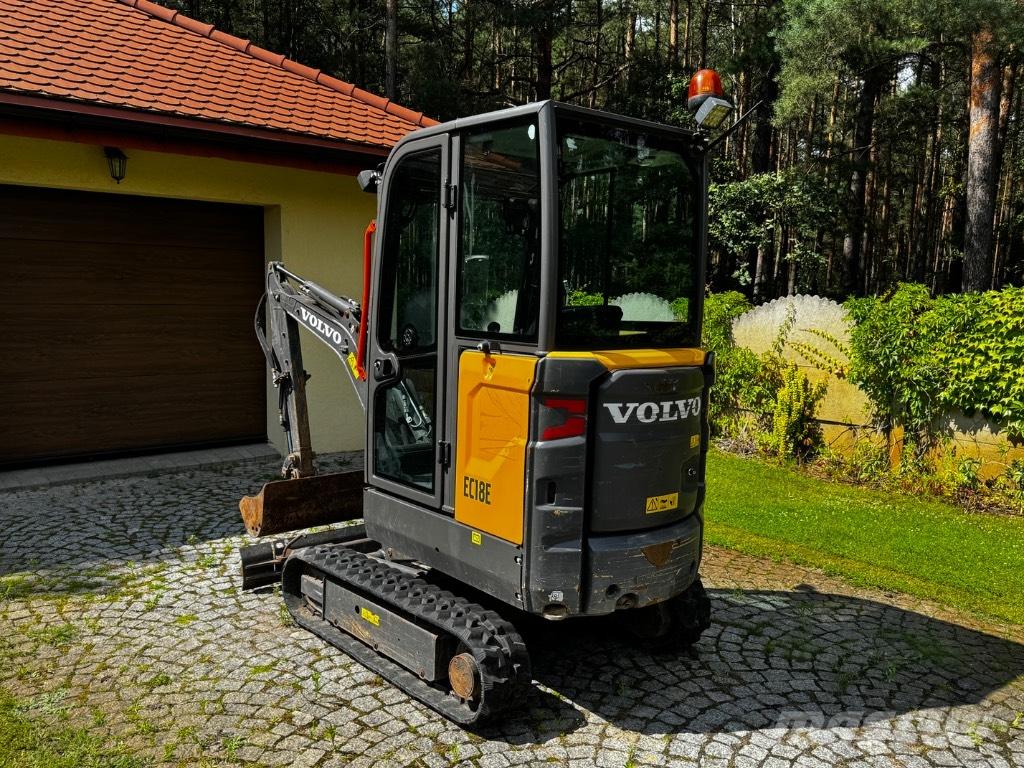Volvo EC18E Mini bageri <7t