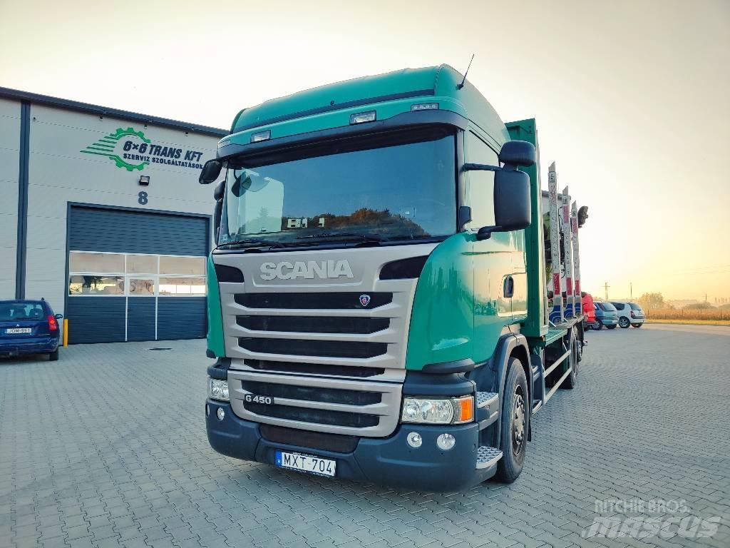 Scania G 450 Kamioni za drva