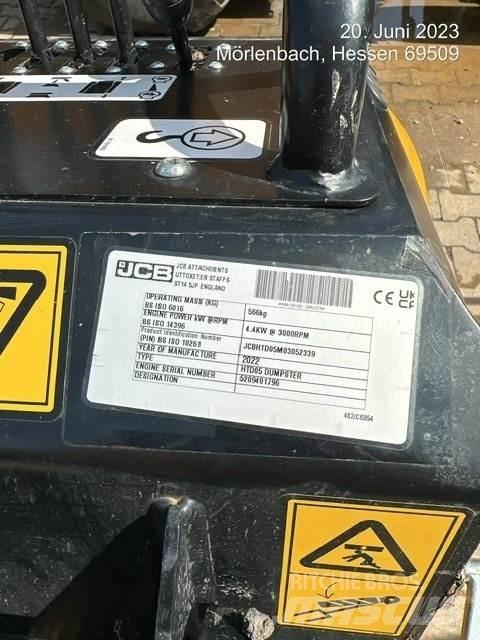 JCB HTD5 mit Tritt Demperi za gradilišta