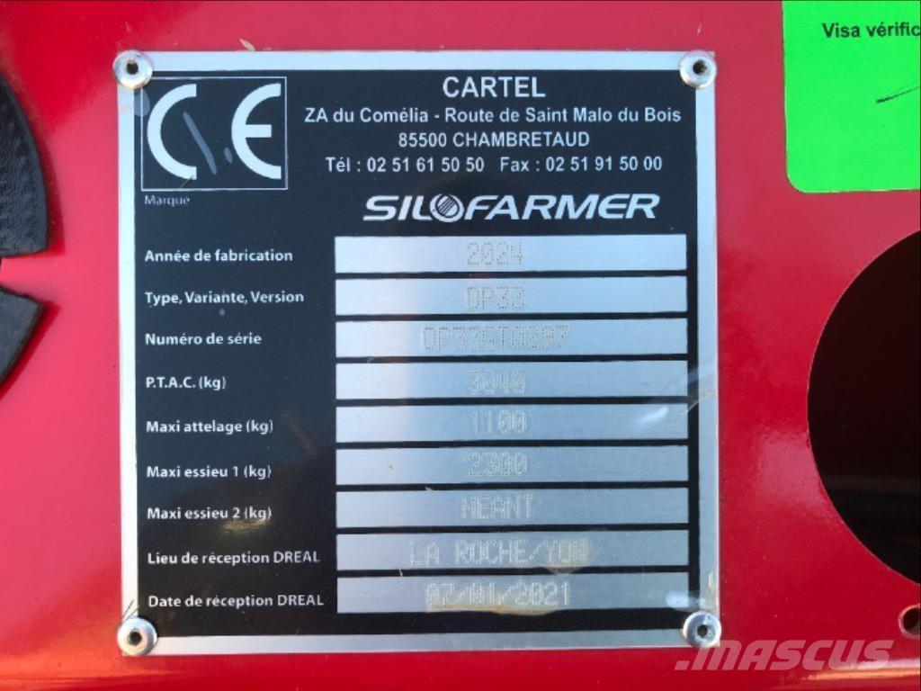 Silofarmer 280 Rezači za bale, rezači i mašine za odmotavanje bala