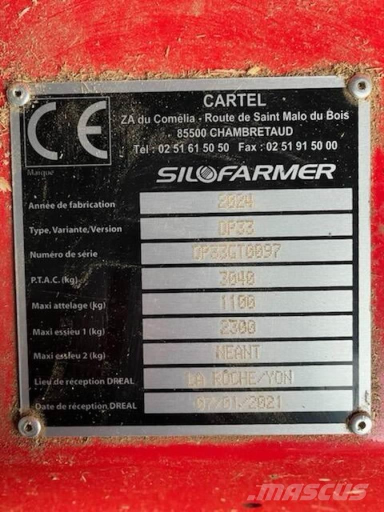 Silofarmer P 280 Rezači za bale, rezači i mašine za odmotavanje bala
