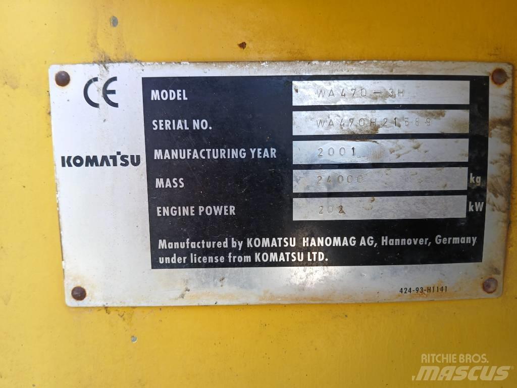 Komatsu WA 470-3H Utovarivači na kotačima