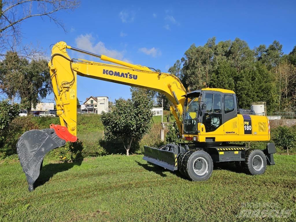 Komatsu PW 180-7 Bageri na kotačima
