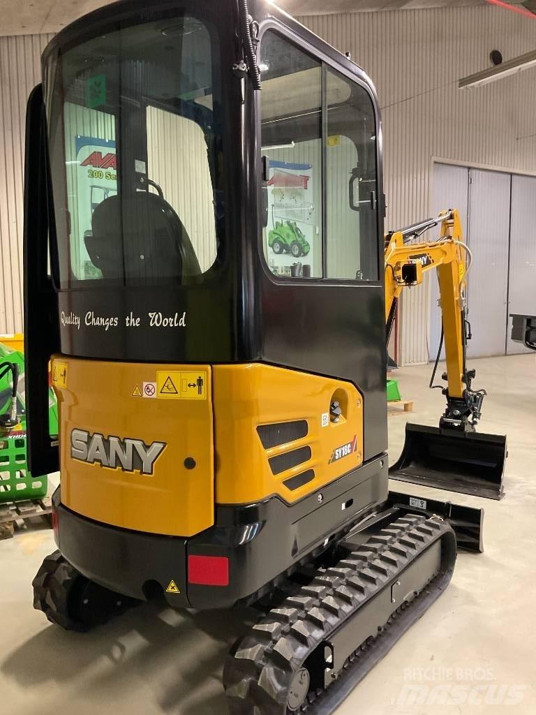 Sany SY 18 C + Trailer Mini bageri <7t