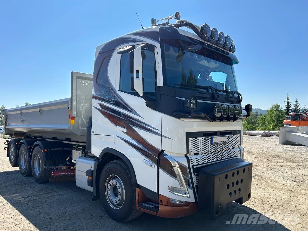 Volvo FH 540 Rol kiper kamioni s kukama za dizanje
