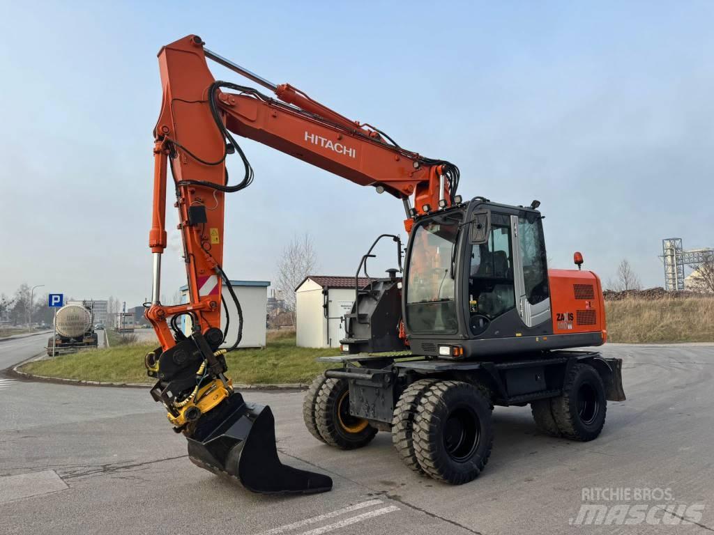 Hitachi ZX 140 W T-3 Bageri na kotačima