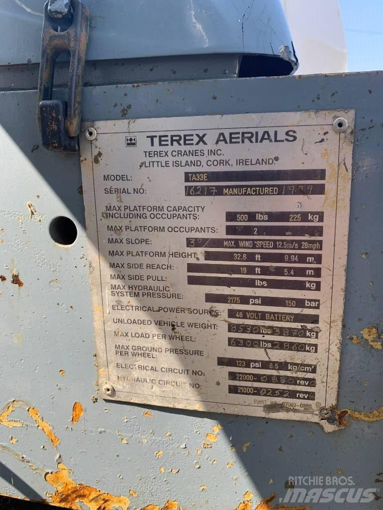 Terex TA33 Zglobne podizne platforme