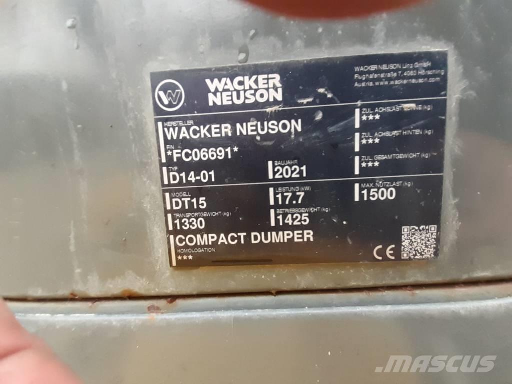 Wacker Neuson DT15 Demperi na gusjenice