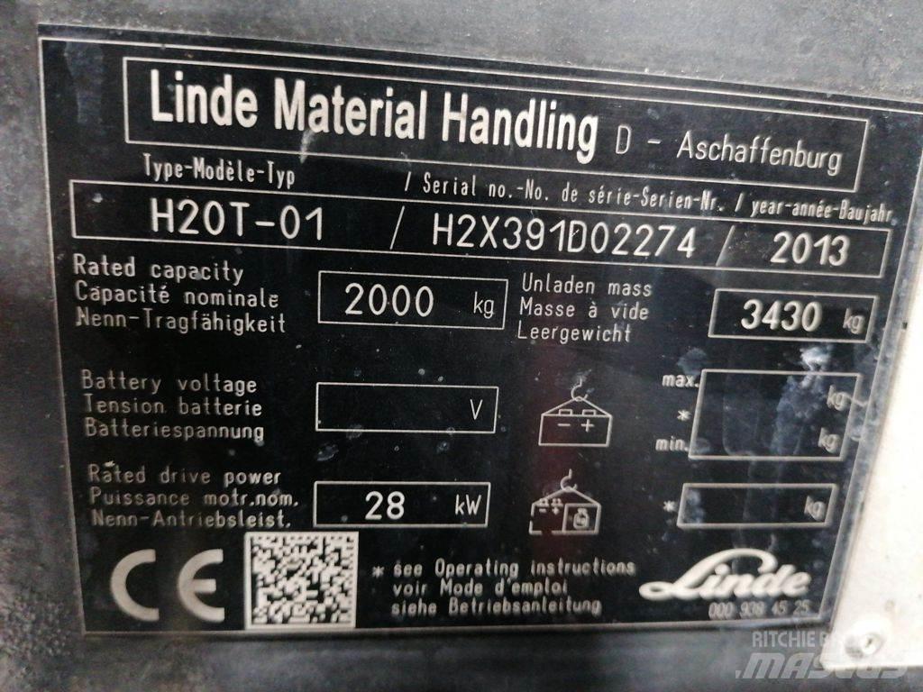 Linde H20T-02 Plinski viličari