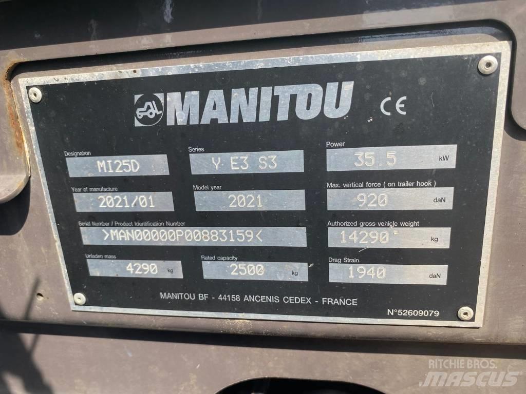 Manitou Mi25D Dizelski viličari