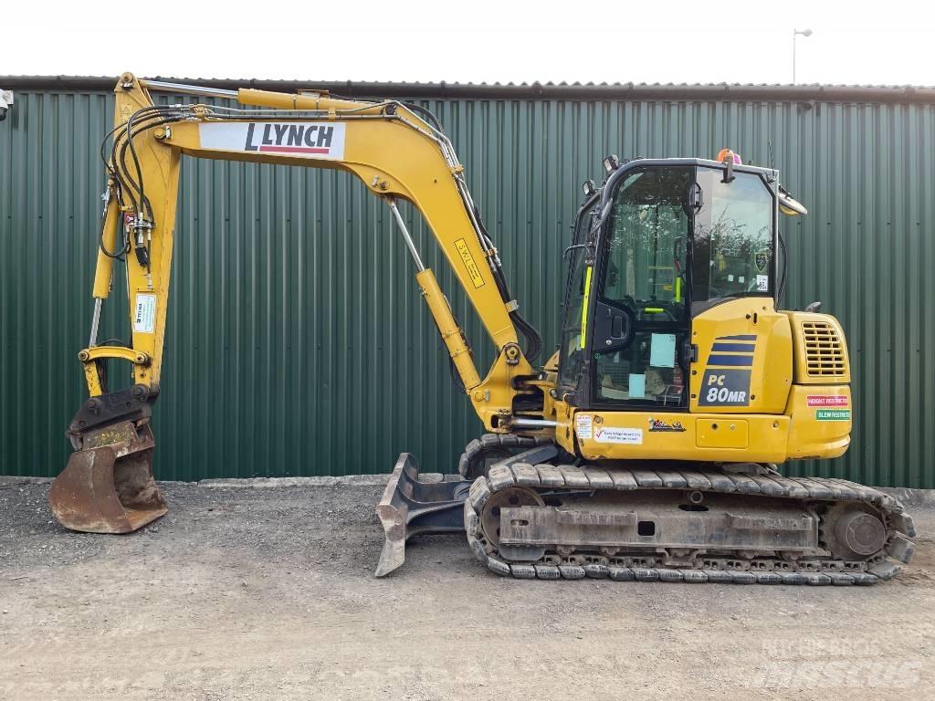Komatsu PC 80 MR-5E0 Midi bageri 7t – 12t