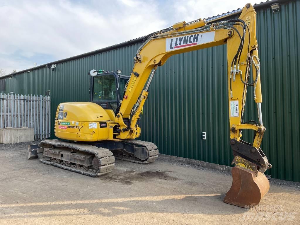 Komatsu PC 80 MR-5E0 Midi bageri 7t – 12t