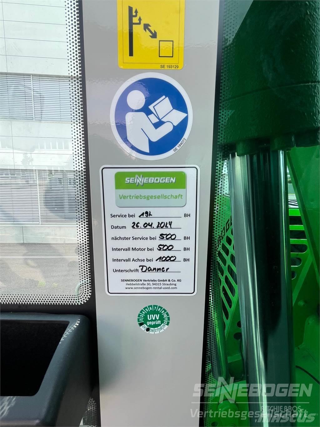 Sennebogen 728 M Bageri za manipuliranje materijalom / otpadom