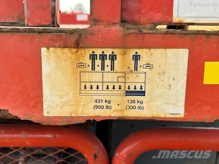 SkyJack SJ6826RT Škaraste platforme