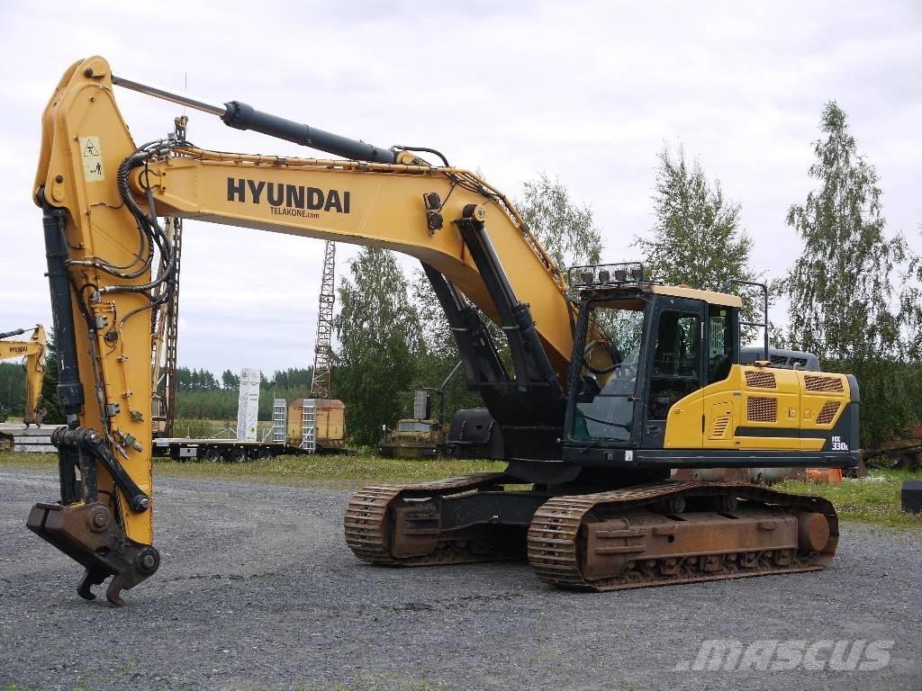 Hyundai HX 330 L Bageri gusjeničari