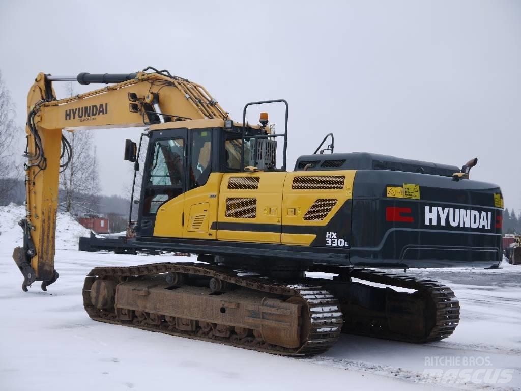 Hyundai HX 330 L Bageri gusjeničari