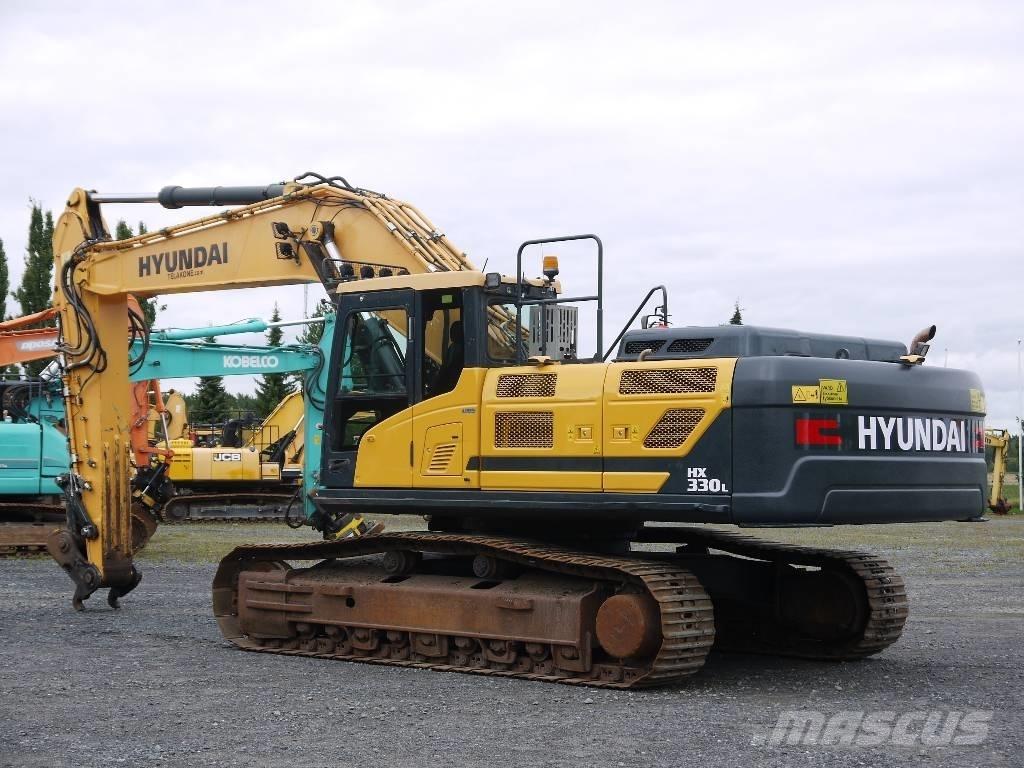 Hyundai HX 330 L Bageri gusjeničari
